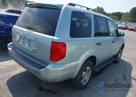 2003 Honda Pilot Ex-L from USA, damaged, VIN 2HKYF18593H604788